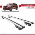 Cadillac XT6 2020-2024 Arası ile Uyumlu HOOK Model Ara Atkı Tavan Barı Gri 2 Adet