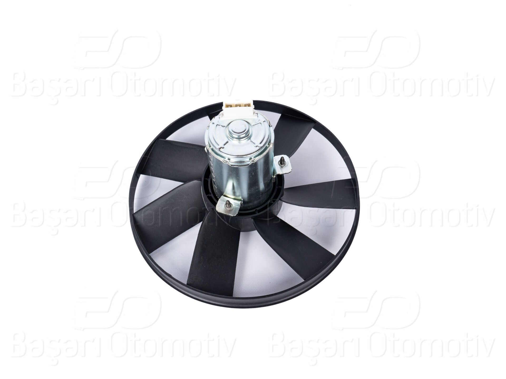 Volkswagen Audi 1979 Sonrası Davlumbazsız Fan Motoru 305mm 3 Fiş 7 Kanat