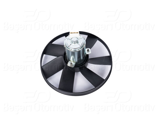 Volkswagen Audi 1979 Sonrası Davlumbazsız Fan Motoru 305mm 3 Fiş 7 Kanat