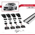 Ford Fiesta 7 Active 2018-2023 Arası ile Uyumlu ACE-2 Ara Atkı Tavan Barı Gri 2 Adet
