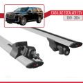 Cadillac Escalade ESV 2021-2024 Arası ile Uyumlu HOOK Model Ara Atkı Tavan Barı Gri 2 Adet