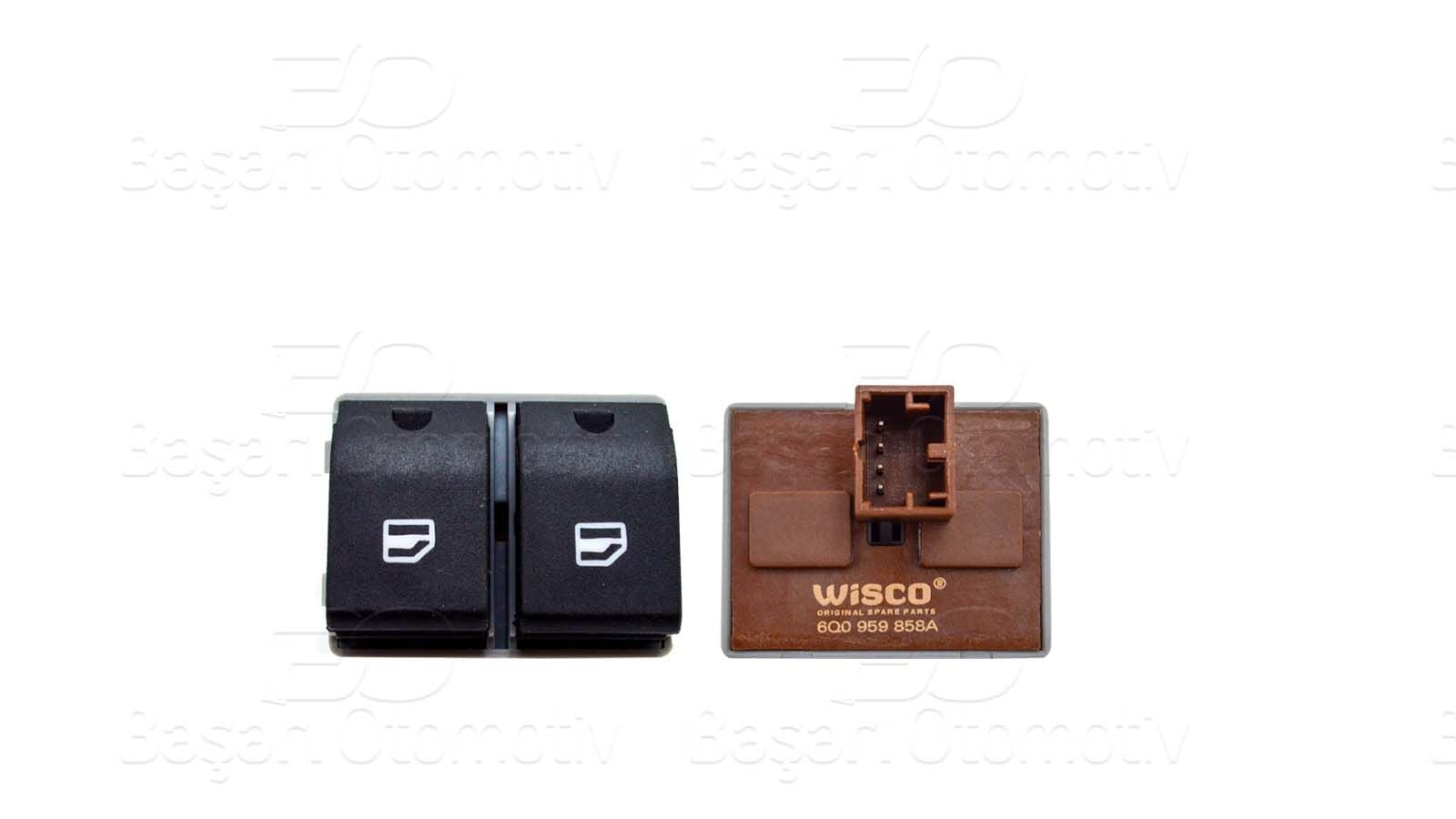 Volkswagen Polo Seat Ibiza Cordoba 2002-2010 Ön Cam Açma Düğmesi 2'li