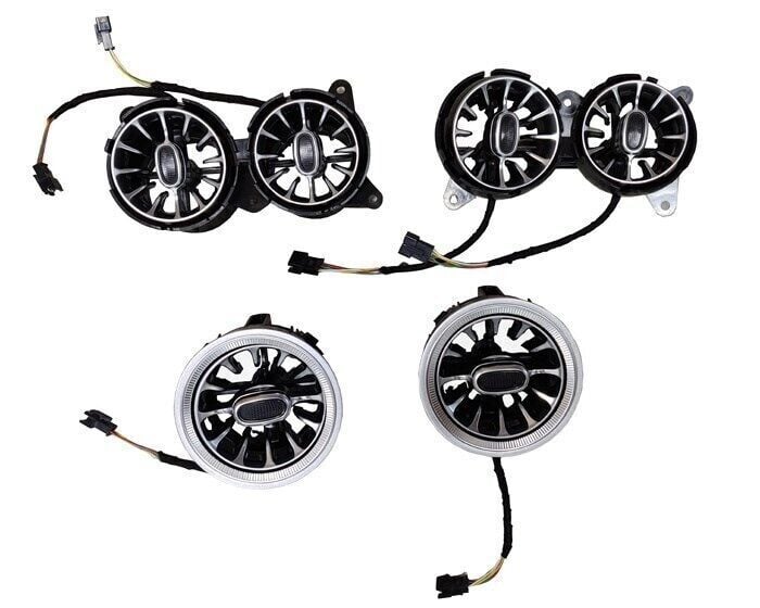 Mercedes S Class W222 2014-2020 Uyumlu Yedek Parça 7 Renk Ön Havalandırma Ambiyans