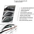 Chevrolet Cruze 2008-2017 Sport Style Cam Rüzgarlığı