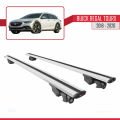 Buick Regal TourX 2018-2020 Arası ile Uyumlu HOOK Model Ara Atkı Tavan Barı Gri 2 Adet