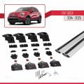 Fiat 500 X 2014 ve Sonrası ile Uyumlu ACE-2 Ara Atkı Tavan Barı Gri 2 Adet