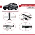 Land Rover Range Rover Sport (L320) 2005-2013 Arası ile Uyumlu BASIC Model Ara Atkı Tavan Barı Gri 3 Adet
