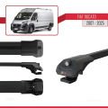Fiat Ducato 3 2007 ve Sonrası ile Uyumlu ACE-1 Ara Atkı Tavan Barı Siyah 2 Adet