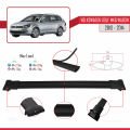 VW Golf Mk6 Wagon 2010-2014 Arası ile Uyumlu FLY Model Ara Atkı Tavan Barı Siyah 3 Adet