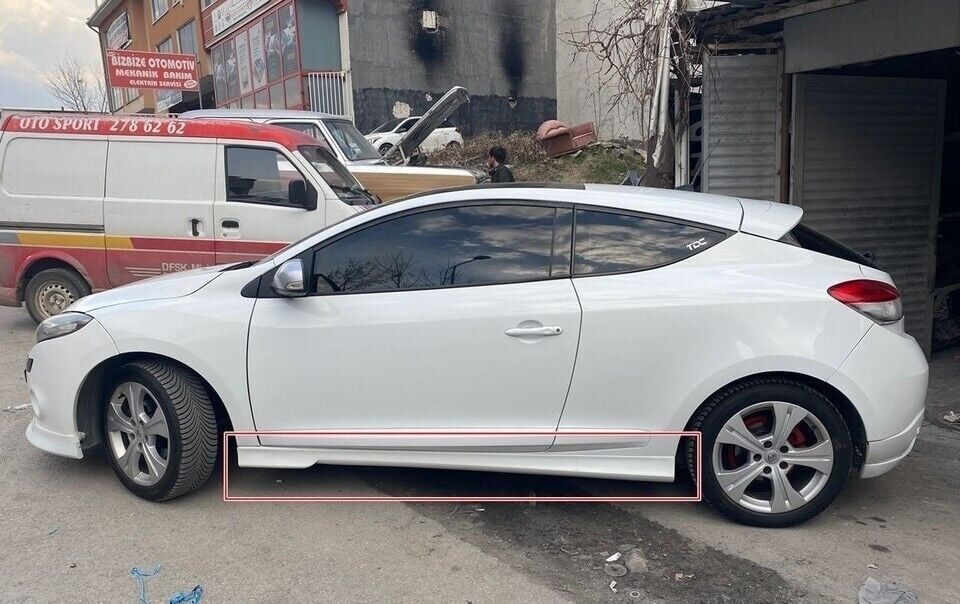 Renault Megane 3 Uyumlu Yedek Parça Coupe Marşpiyel