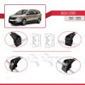 Dacia Lodgy (J92) 2012-2022 Arası ile Uyumlu ACE-2 Ara Atkı Tavan Barı Gri 2 Adet