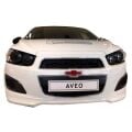 Chevrolet Aveo Sedan-Hb 2011 - 2014 Uyumlu Yedek Parça Ön Ek Plastik Boyasız