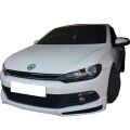 Volkswagen Scirocco 2009 - 2014 Uyumlu Yedek Parça Je Design Ön Ek Plastik Boyasız