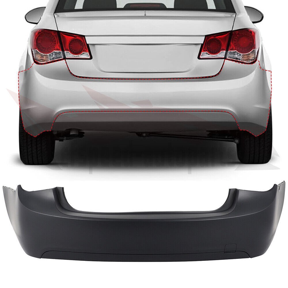 Chevrolet Cruze J300 Sedan 2010 Sonrası Arka Tampon Sensörsüz