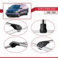 Toyota Sienna (XL10) 1998-2003 Arası ile Uyumlu ACE-1 Ara Atkı Tavan Barı Gri 2 Adet