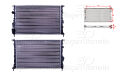 Renault Megane 1995-2001 Uyumlu Su Radyatörü