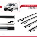 Toyota Proace City 2019-2022 Arası ile Uyumlu BASIC Model Ara Atkı Tavan Barı Gri 4 Adet