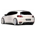 Volkswagen Scirocco 2009 - 2014 Uyumlu Yedek Parça Rieger Difüzör (Plastik)