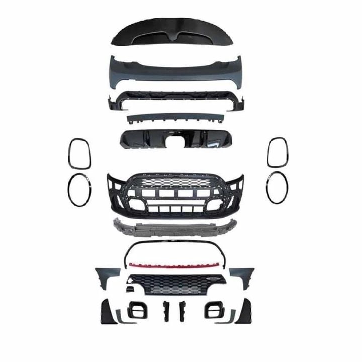 Mini Cooper F55 4D JCW 2021+ Uyumlu Body Kit