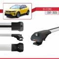 Kia Stonic 2017 ve Sonrası ile Uyumlu ACE-1 Ara Atkı Tavan Barı Gri 2 Adet