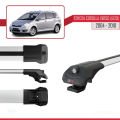 Toyota Corolla Verso 2 (AR10) 2004-2010 Arası ile Uyumlu ACE-1 Ara Atkı Tavan Barı Gri 2 Adet