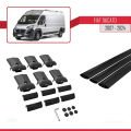 Fiat Ducato 3 2007 ve Sonrası ile Uyumlu FLY Model Ara Atkı Tavan Barı Siyah 3 Adet