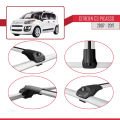 Citroen C3 Picasso 2009-2017 Arası ile Uyumlu ACE-1 Ara Atkı Tavan Barı Gri 2 Adet