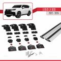 Lexus LX 600 2022-2025 Arası ile Uyumlu ACE-2 Ara Atkı Tavan Barı Gri 2 Adet