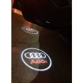 Audi Q7 2006-2014  Uyumlu Yedek Parça Kapı Altı Işıklı Logo