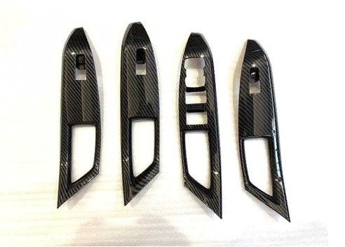 Ford Focus  Uyumlu Yedek Parça  2019+ Kapı Kolçak Kaplama Karbon(abs)