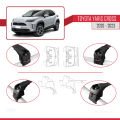 Toyota Yaris Cross 2020-2023 Arası ile Uyumlu ACE-2 Model Ara Atkı Tavan Barı Siyah 2 Adet