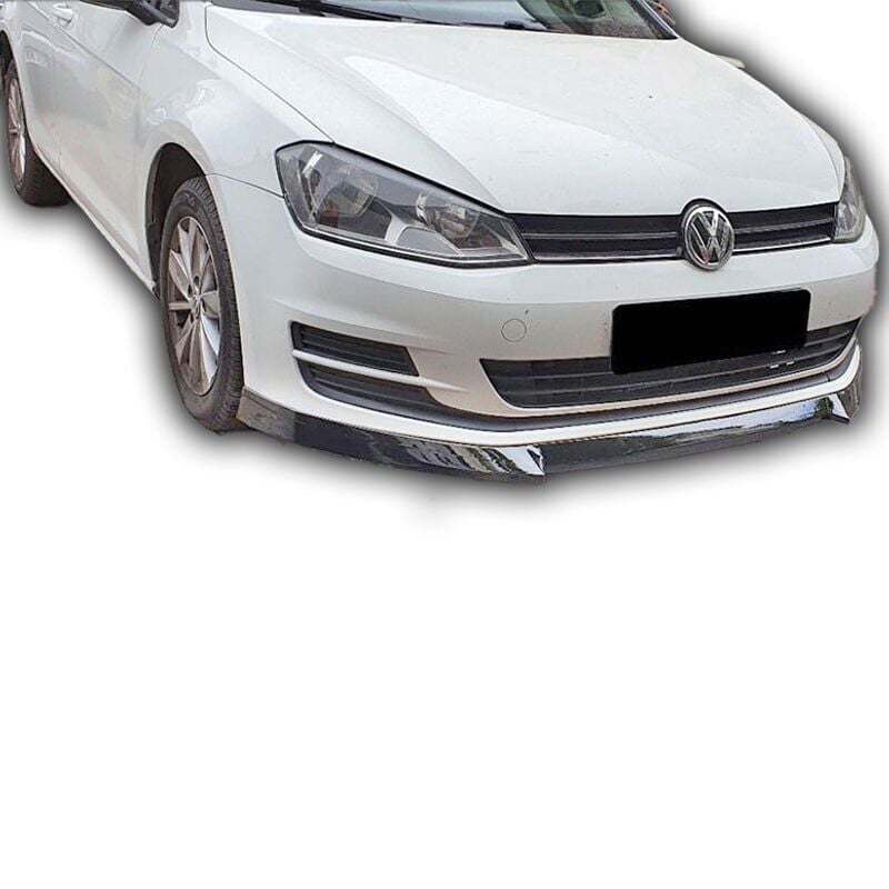 Volkswagen Golf 7 Uyumlu Yedek Parça Ön Lip (Plastik)
