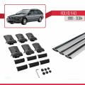 Volvo V40 1999-2004 Arası ile Uyumlu FLY Model Ara Atkı Tavan Barı Gri 3 Adet