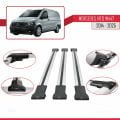 Mercedes Vito 3 (W447) 2014 ve Sonrası ile Uyumlu FLY Model Ara Atkı Tavan Barı Gri 3 Adet