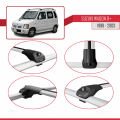 Suzuki Wagon R+ 1998-2003 Arası ile Uyumlu ACE-1 Ara Atkı Tavan Barı Gri 2 Adet