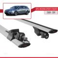 Opel Insignia (G09) ST 2009-2017 Arası ile Uyumlu HOOK Model Ara Atkı Tavan Barı Gri 2 Adet