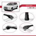 Toyota RAV4 III (XA30) 2006-2012 Arası ile Uyumlu ACE-1 Ara Atkı Tavan Barı Siyah 2 Adet