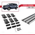 Toyota Sequoia 2008-2022 Arası ile Uyumlu FLY Model Ara Atkı Tavan Barı Gri 3 Adet