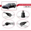 Alfa Romeo 159 (T939) SW 2006-2011 Arası ile Uyumlu ACE-1 Ara Atkı Tavan Barı Gri 2 Adet