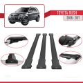 Toyota Rush 2006-2017 Arası ile Uyumlu FLY Model Ara Atkı Tavan Barı Siyah 3 Adet