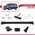 Chrysler Aspen 2004-2009 Arası ile Uyumlu FLY Model Ara Atkı Tavan Barı Siyah 3 Adet