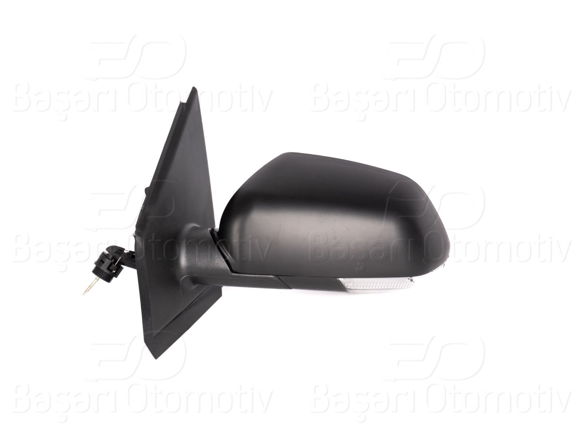 Volkswagen Polo 2005-2009 Sol Mekanik Ayarlı Sinyalli Siyah Dikiz Aynası
