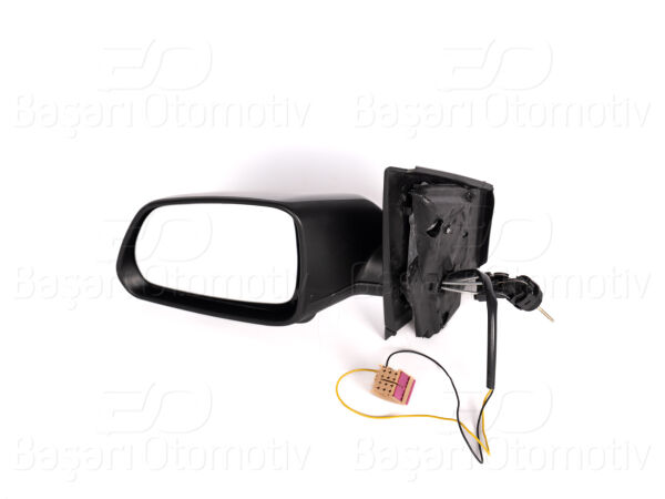 Volkswagen Polo 2005-2009 Sol Mekanik Ayarlı Sinyalli Siyah Dikiz Aynası