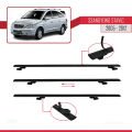 Ssangyong Stavic 2005-2012 Arası ile Uyumlu BASIC Model Ara Atkı Tavan Barı Siyah 3 Adet