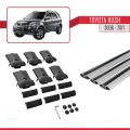 Toyota Rush 2006-2017 Arası ile Uyumlu FLY Model Ara Atkı Tavan Barı Gri 3 Adet