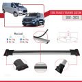 Ford Transit/Tourneo Custom 2012-2023 Arası ile Uyumlu FLY Model Ara Atkı Tavan Barı Gri 3 Adet