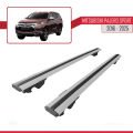 Mitsubishi Pajero Sport 3 2016 ve Sonrası ile Uyumlu HOOK Model Ara Atkı Tavan Barı Gri 2 Adet