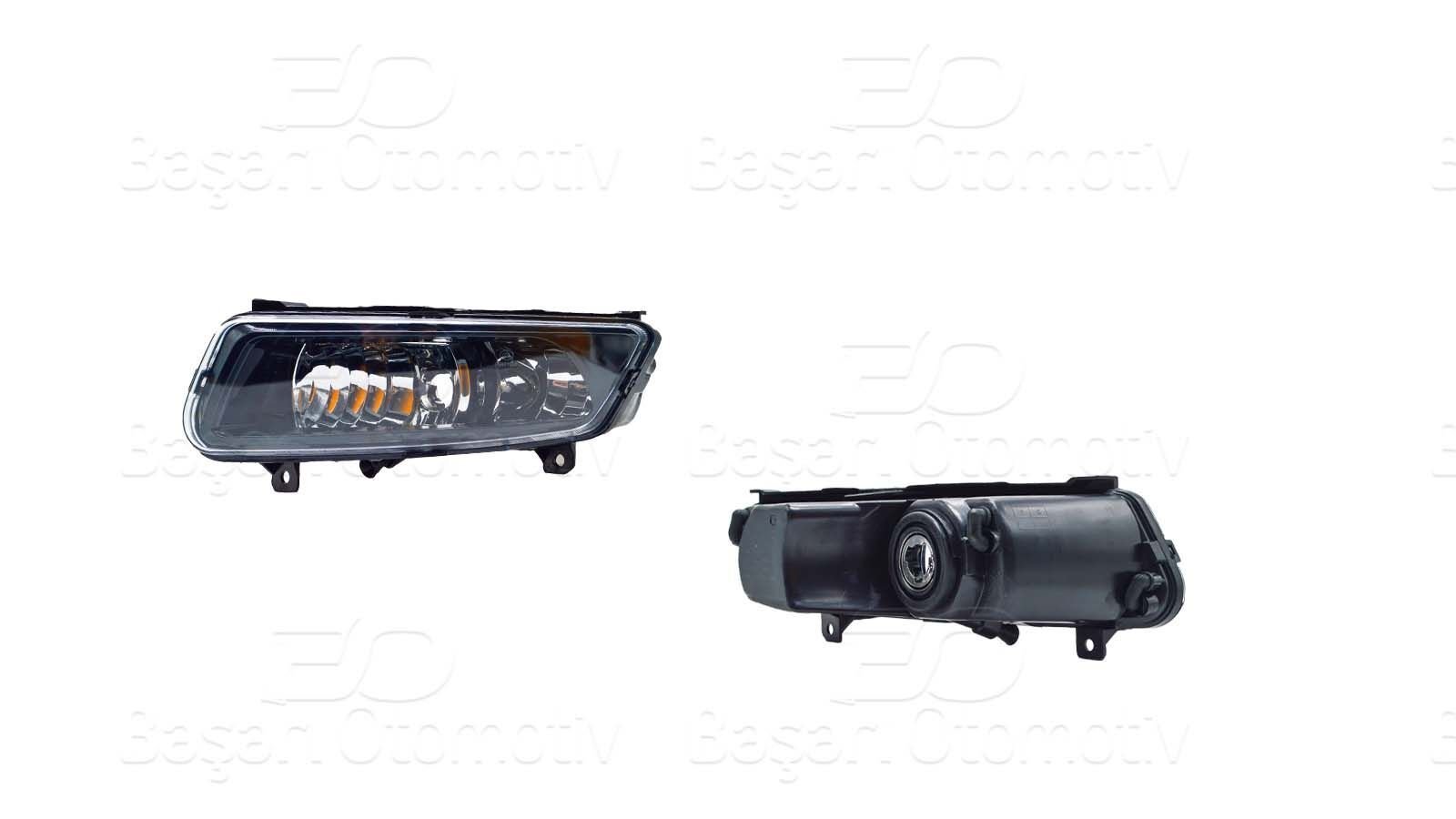 Volkswagen Polo 2009 Sonrası Sol Siyah Tek Duy Sis Farı