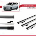 Ssangyong Stavic 2005-2012 Arası ile Uyumlu BASIC Model Ara Atkı Tavan Barı Gri 3 Adet