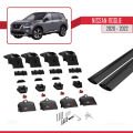 Nissan Rogue 2020-2022 Arası ile Uyumlu ACE-2 Model Ara Atkı Tavan Barı Siyah 2 Adet